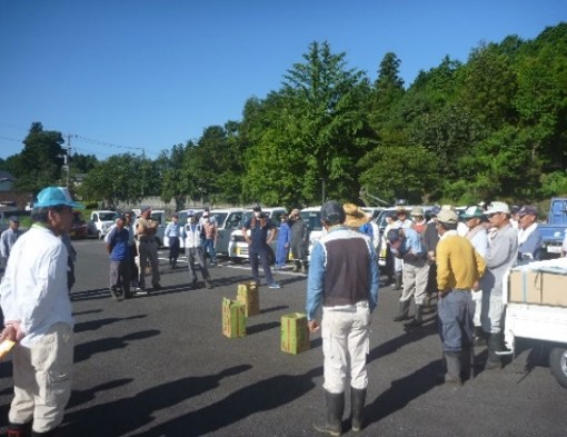 高根西部塚原ほ場ネット(御殿場市)