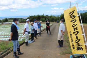 【三島市】「三島そば」種まき実施！〈ふじのくに美しく品格のある邑「三島箱根西麓地区」〉