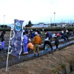 【磐田市】岩田故郷の会・チューリップの球根植え