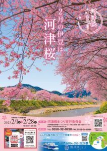 【河津町】「第33回河津桜まつり」開催します！！