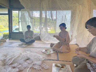 【島田市】無人駅の芸術祭2024・ TAKAGIKAORU ×お茶会「抜里のひととき」