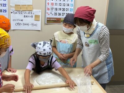 【川根本町】きょうのお昼は、くのわき大根そばだよー「そば（そば打ち 体験）」