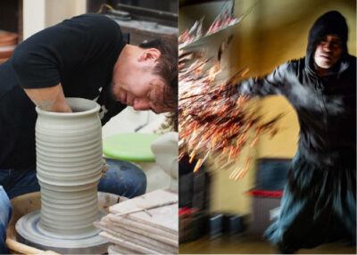 【島田市】無人駅の芸術祭2024・ 前田直紀×上野雄次ライブパフォーマンス