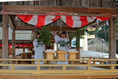 【森町】「田遊祭」開催！　小國神社