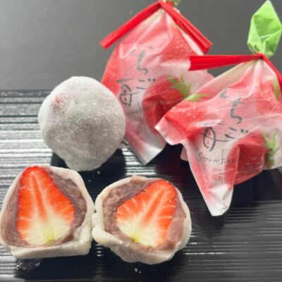 【牧之原市】御菓子司　松林堂　イチゴ大福販売中！