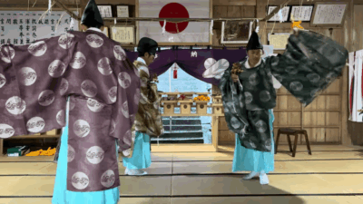 【藤枝市】 高根白山神社古代神楽2025